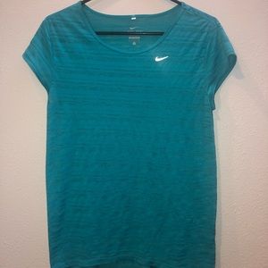Teal Nike Dri-Fit Running Top